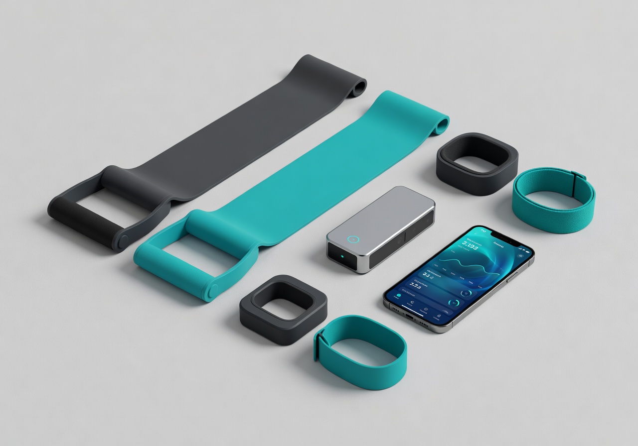 SmartResistance Kit digital resistance band training system with app connectivity